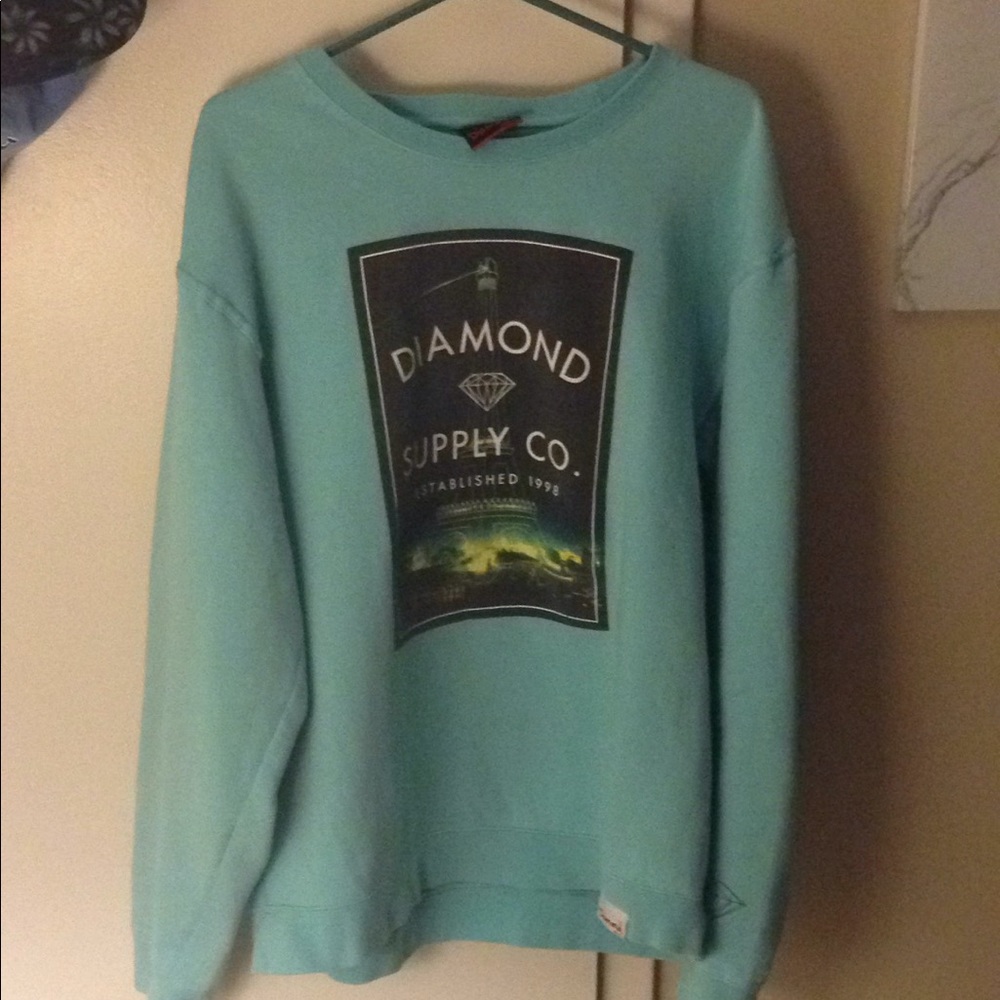 Diamond Supply Co long sleeve crew sweatshirt